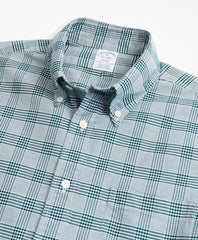 Brooks Brothers Men Regent Fit Oxford Glen Plaid Sport Shirt