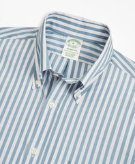 Brooks Brothers Men Milano Slim-Fit Sport Shirt, Performance Series with COOLMAX®, Stripe