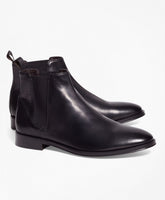 Brooks Brothers Men Leather Chelsea Boots