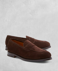 Brooks Brothers Men Golden Fleece® Suede Penny Loafers