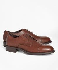 Brooks Brothers Men 1818 Footwear Textured Leather Captoes