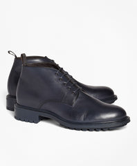 Brooks Brothers Men 1818 Footwear Lug-Sole Leather Chukka Boots
