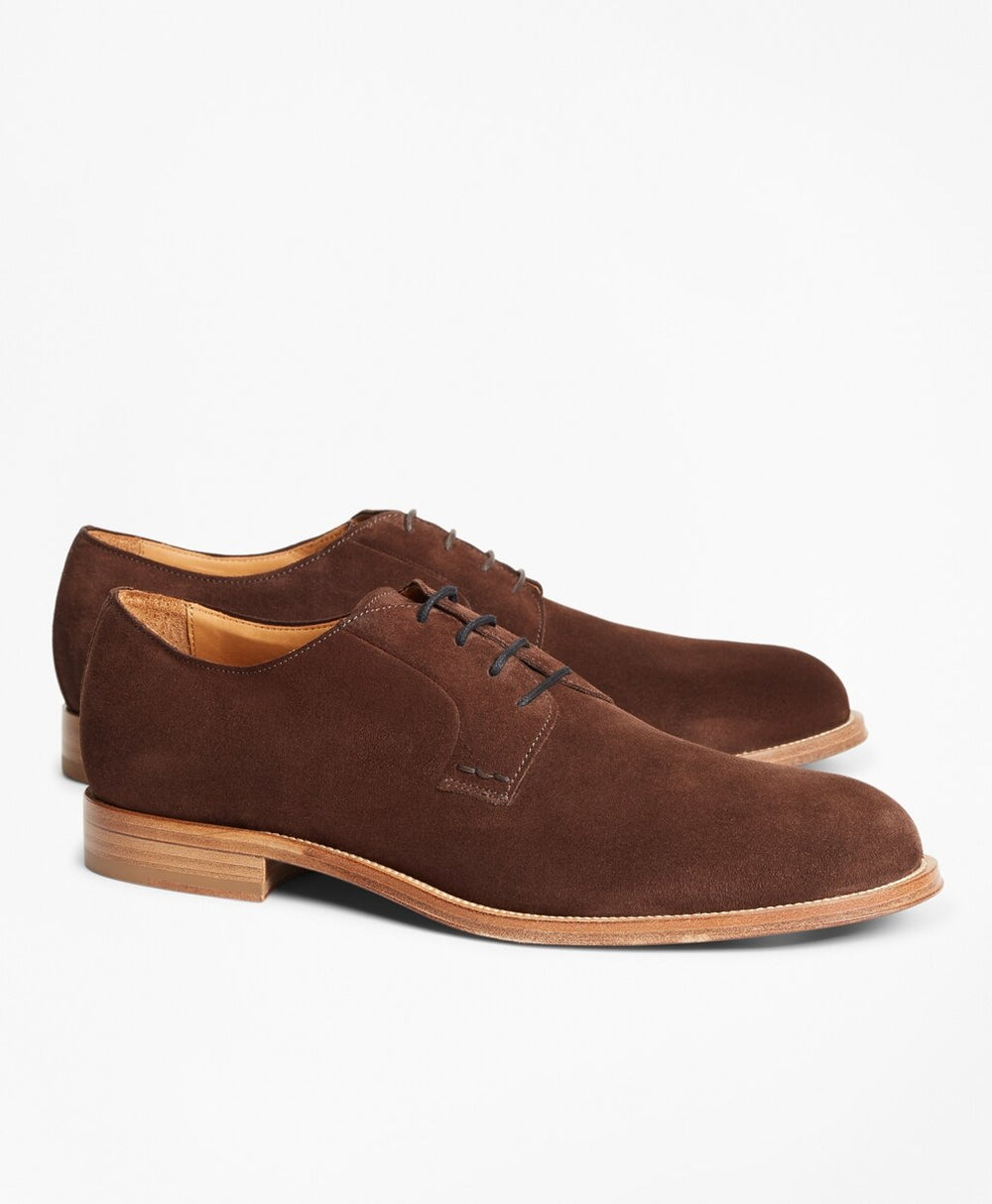 Brooks Brothers Men Suede Lace-Up Shoes