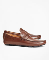 Brooks Brothers Men Leather Driving Moccasins