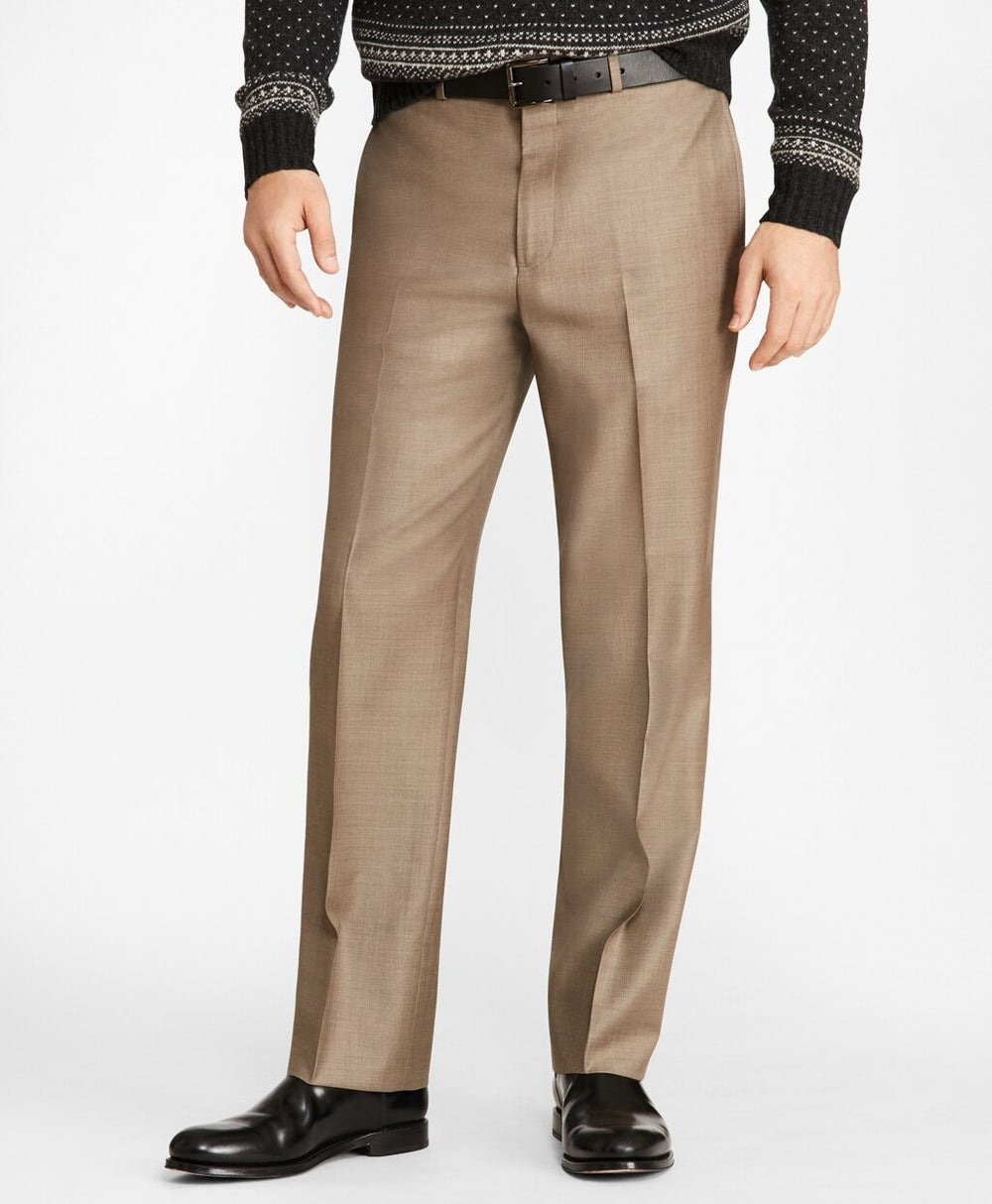 Brooks Brothers Men Madison Fit Stretch Wool Trousers