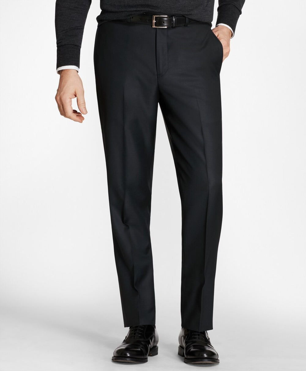 Brooks Brothers Men Regent Fit Stretch Wool Trousers