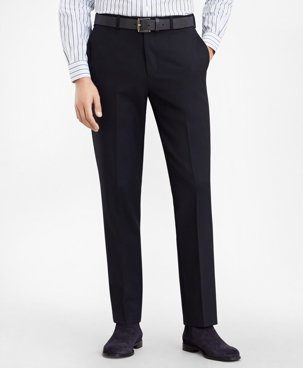Brooks Brothers Men Regent Fit Stretch Wool Trousers