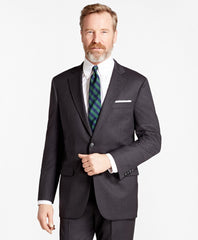 Brooks Brothers Men Madison Fit Stretch Wool Two-Button 1818 Suit
