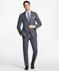 Brooks Brothers Men Regent Fit Plaid 1818 Suit