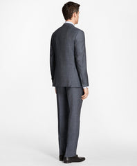Brooks Brothers Men Regent Fit Plaid 1818 Suit