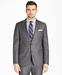 Brooks Brothers Men Regent Fit Plaid 1818 Suit