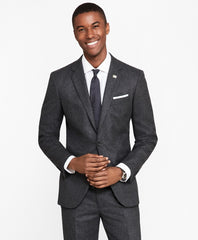 Brooks Brothers Men Milano Fit Stretch Flannel 1818 Suit