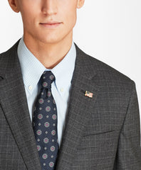 Brooks Brothers Men Milano Fit Grey 1818 Suit