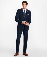 Brooks Brothers Men Regent Fit Windowpane 1818 Suit