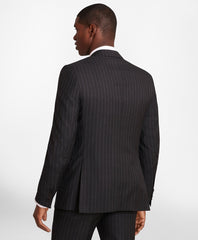Brooks Brothers Men BrooksGate™ Regent-Fit Striped Wool Twill Suit Jacket