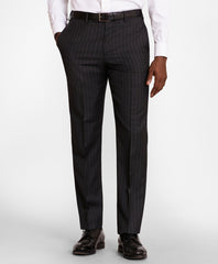 Brooks Brothers Men BrooksGate™ Regent-Fit Striped Wool Twill Suit Pants