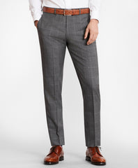 Brooks Brothers Men BrooksGate™ Milano-Fit Windowpane Wool Suit Pants