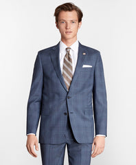 Brooks Brothers Men Regent Fit Check 1818 Suit