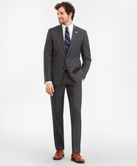 Brooks Brothers Men Regent Fit Multi-Plaid 1818 Suit