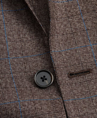 Brooks Brothers Men Regent Fit Three-Button Multi-Plaid 1818 Suit
