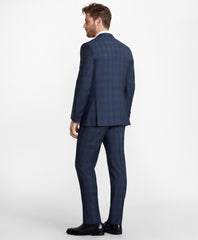 Brooks Brothers Men Regent Fit Plaid 1818 Suit