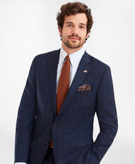 Brooks Brothers Men Regent Fit Glen Plaid 1818 Suit