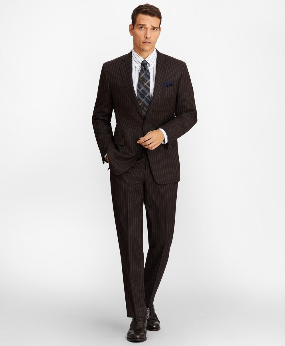 Brooks Brothers Men Regent Fit Stripe 1818 Suit