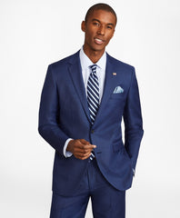 Brooks Brothers Men Milano Fit Sharkskin 1818 Suit