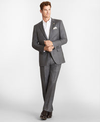 Brooks Brothers Men Madison Fit Two-Button Stripe 1818 Suit