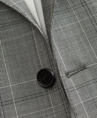 Brooks Brothers Men Milano Fit Three-Button Plaid 1818 Suit