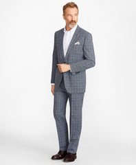 Brooks Brothers Men Madison Fit Combo Check 1818 Suit