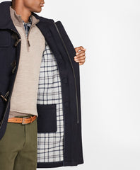Brooks Brothers Men Classic Wool Duffle Coat