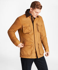 Brooks Brothers Men Waxed Field Jacket