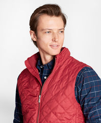 Brooks Brothers Men Diamond Quilted Vest