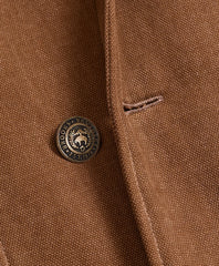Brooks Brothers Men Brushed Canvas Peacoat