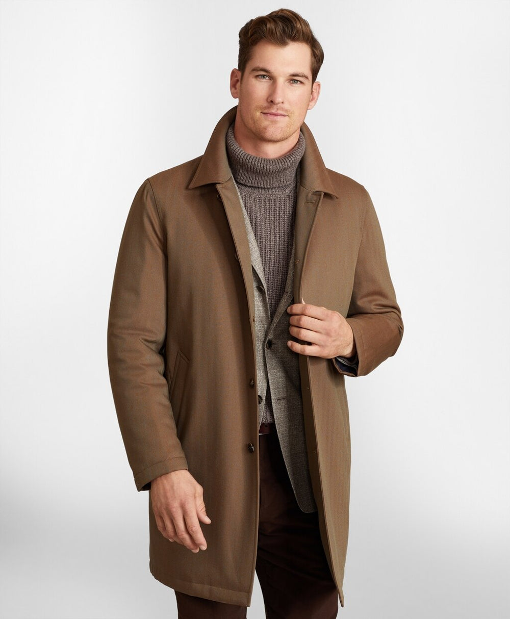Brooks Brothers Men Golden Fleece® Trench Coat