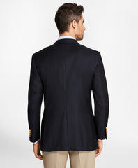 Brooks Brothers Men Country Club Madison Fit Saxxon™ Wool Double-Breasted Blazer