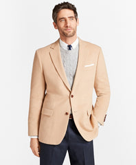 Brooks Brothers Men Madison Fit Camel Hair Sport Coat