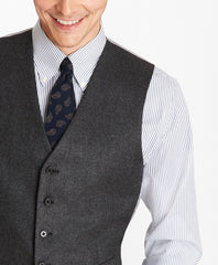 Brooks Brothers Men Wool Flannel Vest