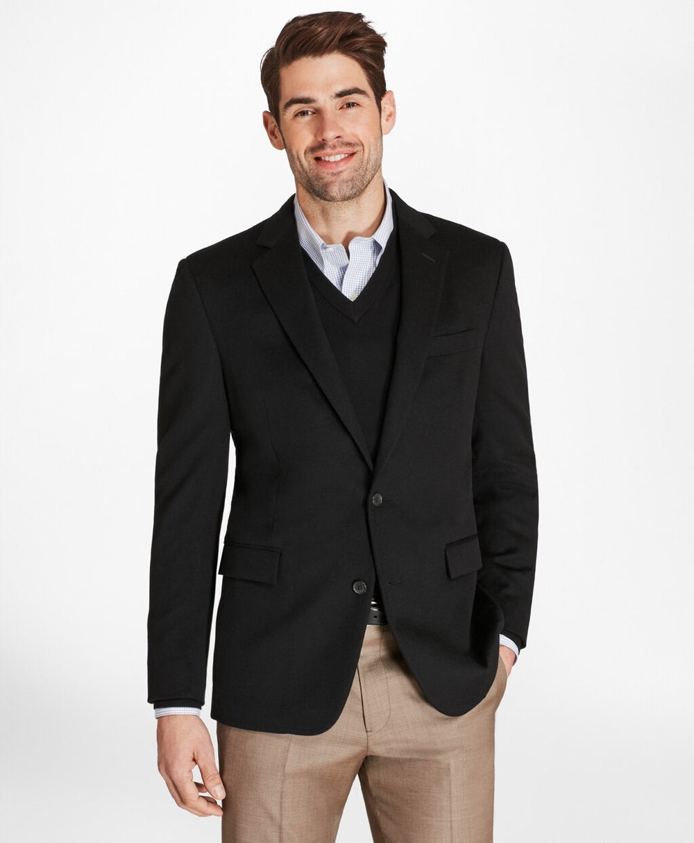 Brooks Brothers Men Regent Fit Two-Button Cashmere Sport Coat