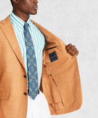 Brooks Brothers Men Golden Fleece® Wool-Blend Basketweave Sport Coat