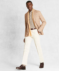 Brooks Brothers Men Golden Fleece® Wool-Blend Check Twill Sport Coat
