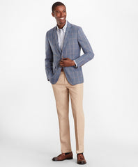 Brooks Brothers Men Milano Fit Multi-Plaid Sport Coat