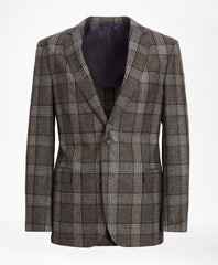 Brooks Brothers Men Regent Fit Large Check Sport Coat