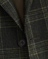 Brooks Brothers Men Regent Fit Green Plaid Sport Coat
