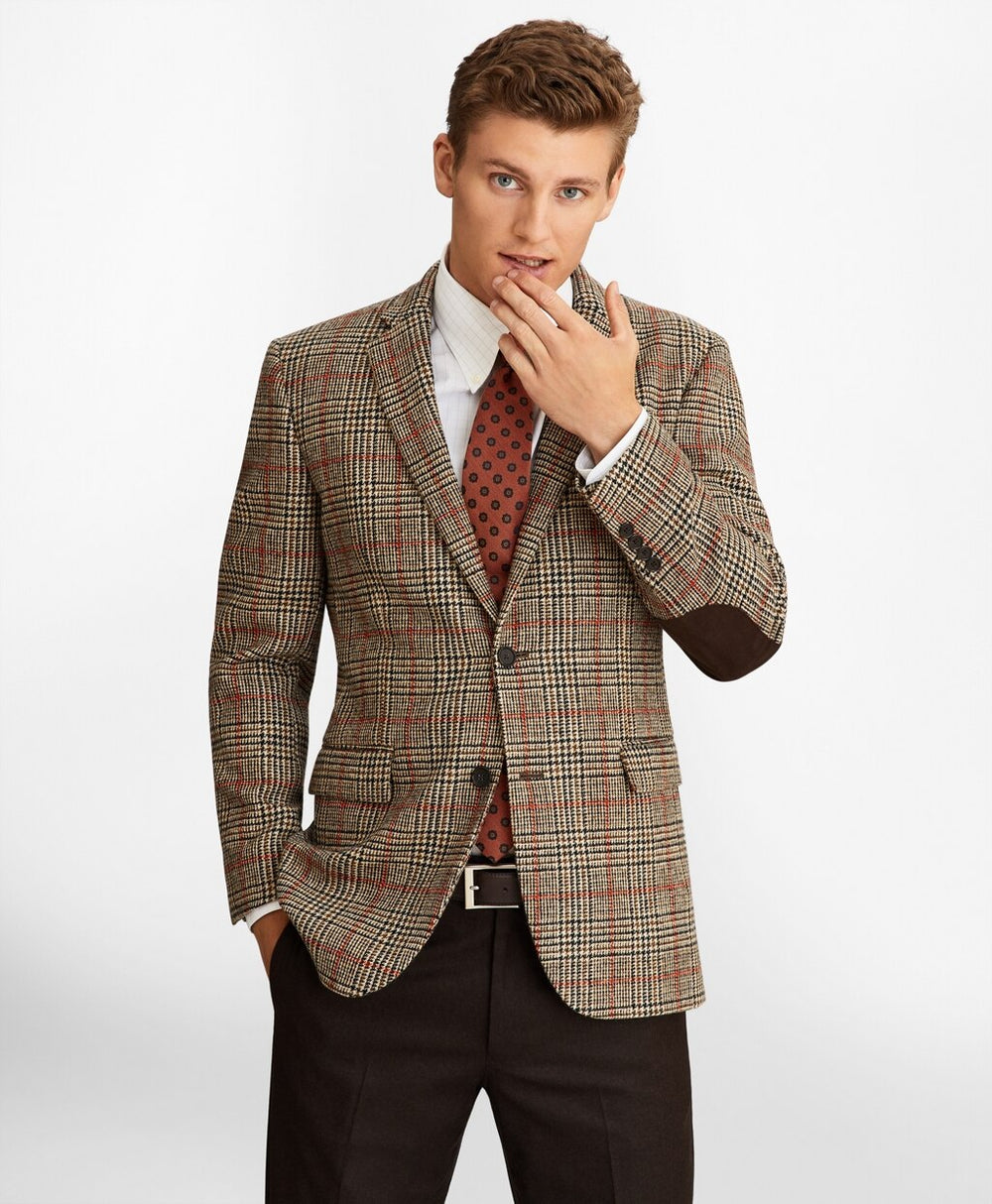 Brooks Brothers Men Milano Fit Plaid Sport Coat