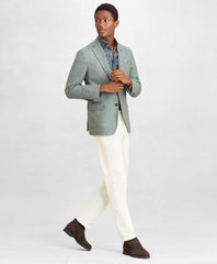 Brooks Brothers Men Golden Fleece® Three-Button Basketweave Sport Coat