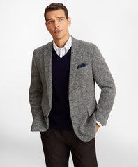Brooks Brothers Men Regent Fit Harris Tweed Sport Coat