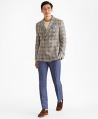 Brooks Brothers Men Regent Fit Double-Breasted Check Sport Coat