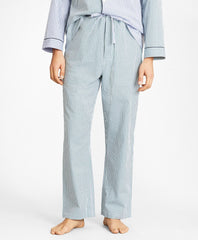 Brooks Brothers Men Seersucker Fun Plaid Pajamas